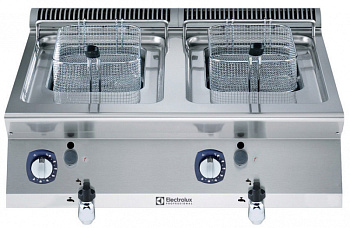 Modular Cooking Range Line 700XP Two Wells Gas Fryer Top 7 liter (Code 371423)