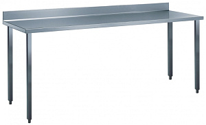 Electrolux Professional WTD2017 WORK TABLE+UPSTAND-DISASSEMBLED 2000MM (Code 132640)