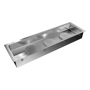 Electrolux Professional D03H6 DROP-IN BAIN-MARIE, AIR VENTILATED, SINGLE WELL, 6GN (CODE 341013)