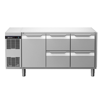 REFR.COUNTER 440L DOOR 4x1/2DRW NOTOP CU_LFT GALV (CODE 710473)