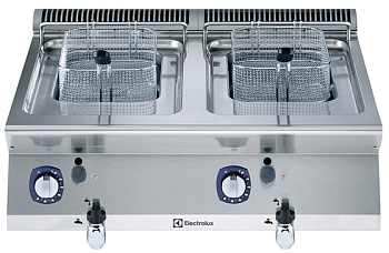 2X7 LITRE GAS FRYER TOP 800 MM (Code 371067)