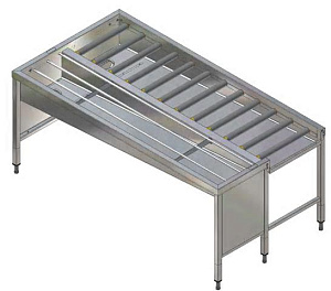 Electrolux Professional HSSMS4LR MANU. STAPELTI, 4 KÖ., L>R, 2130MM-SEITE (Code 865079)