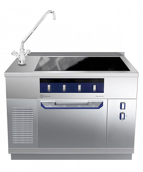 Electrolux Professional MCJHEBK8AO GF-IND.+OFN.HAHN(L)1S.AFK.1200X900X700 (Code 589586)