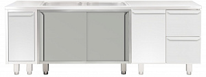 Electrolux Professional TEL2S12 UNTERSCHRANK FÜR SPÜLENABDECKUNG 1200MM (Code 121826)
