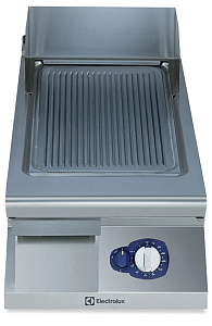 Electrolux Professional E9FTGDSR00 GAS-BRATPLATTE GERILLT GENEIGT 400 MM (Code 391049)