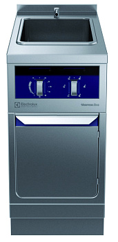 Modular Cooking Range Line thermaline 80 - Freestanding Electric AquaCooker+, 1/1GN, 1 Side with Backsplash, H=700 (Code 588441)