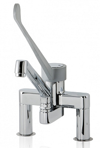 Electrolux Professional PAC55 WASSERARMATUR KW+WW 3/4'' KURZER AUSLAUF (Code 855305)